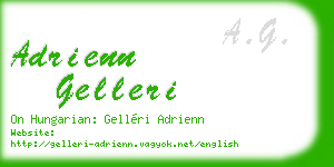 adrienn gelleri business card